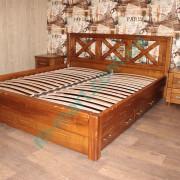 Кровать из натурального дерева Кантри